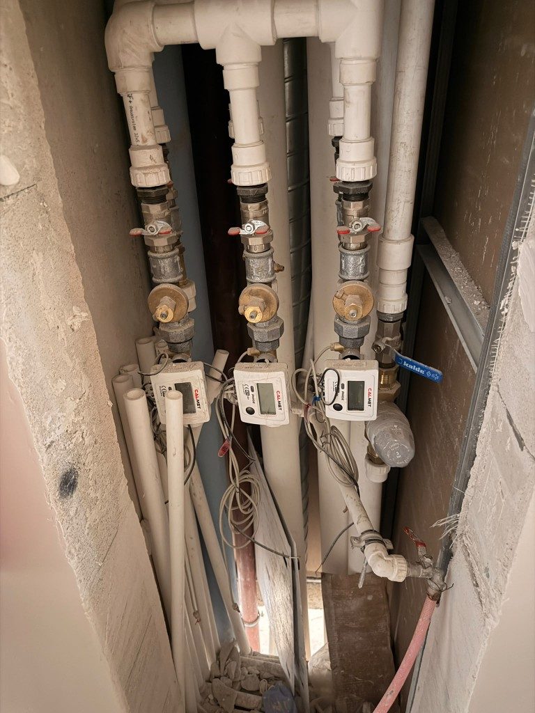 Kalorimetre ve küresel vana bağlantıları